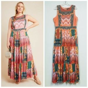 Anthropology Bhanuni by Jyoti Maxi Dress